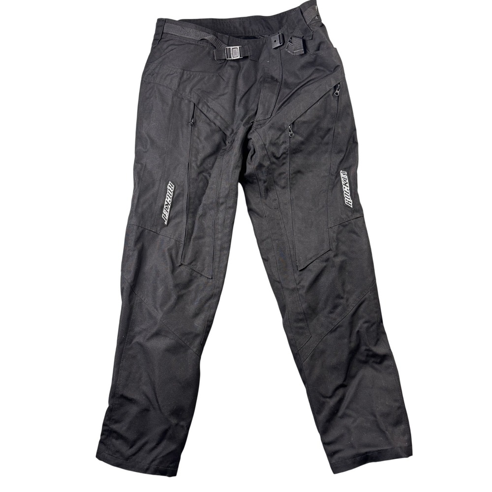 Joe Rocket Alter Ego Motorcycle Pants Mens Size 2XL Black Riding Trousers 032208